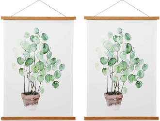 HONKKI Wooden Magnetic Picture Hangers (2-Pack)