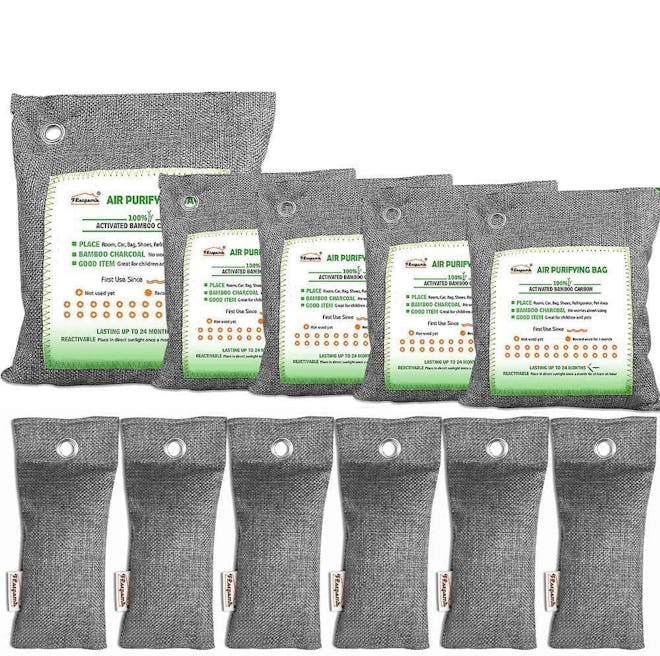 FLSEPAMB Bamboo Charcoal Air Purifying Bags (11-Pack)