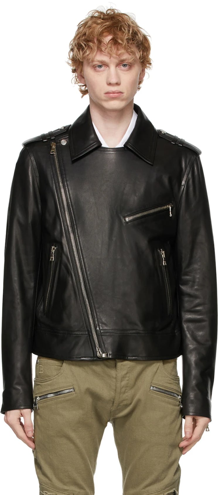 Leather Biker Jacket