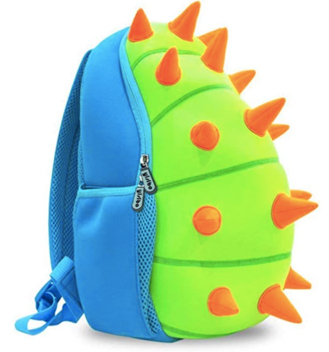 Orange Spiked Backpack