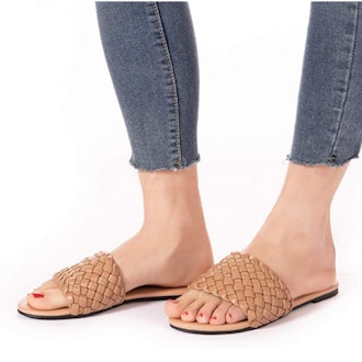 Mtzyoa Woven Flat Sandals