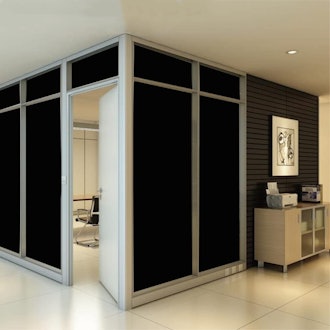 Designed to black out 99% of daylight, this option from VELIMAX is one of the best window films for ...