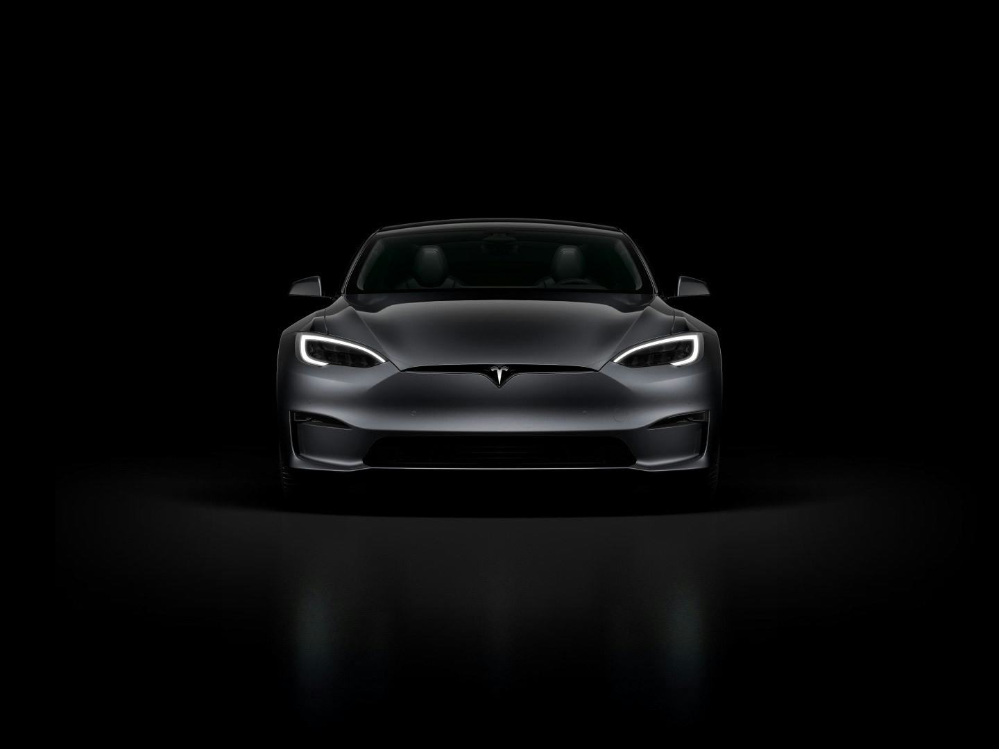 A picture of a Tesla Model S Plaid. Electric cars. EV. EVs. electric vehicles.