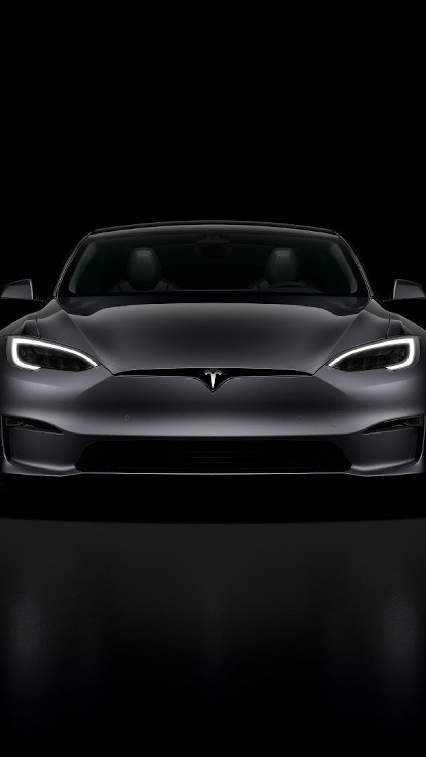 A picture of a Tesla Model S Plaid. Electric cars. EV. EVs. electric vehicles.