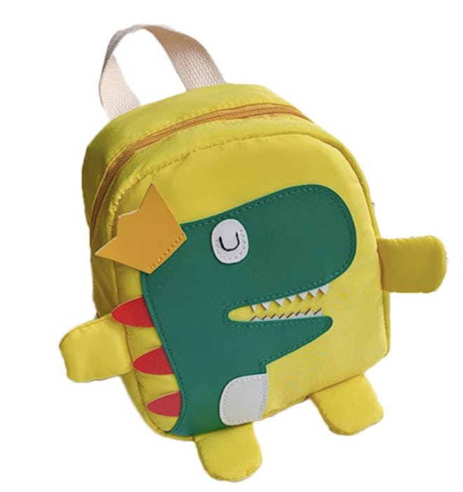 Yellow Dino Backpack
