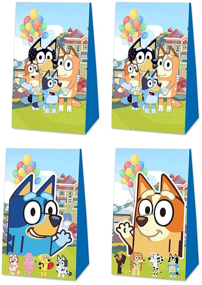EasyWayUS Blue Dog Party Gift Bags