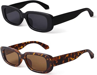 Butaby Rectangle Sunglasses (2-Pack)