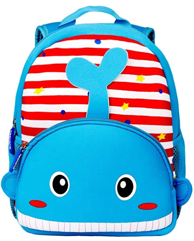 Toddler Backpack, Waterproof Preschool Backpack - Whale