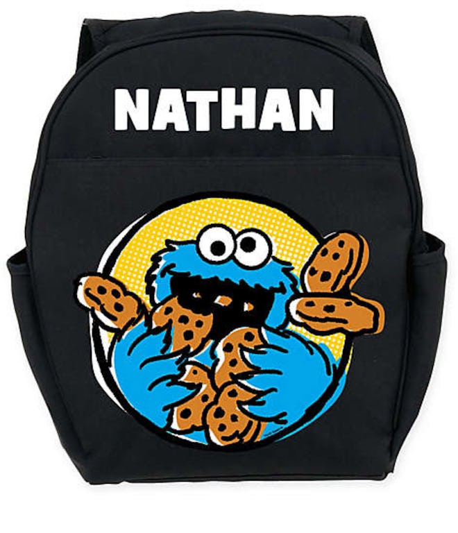 Cookie Monster Backpack in Black