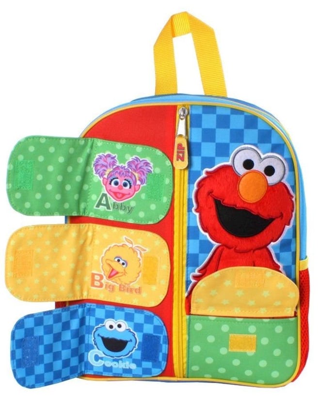 12-inch Elmo Kids' Backpack Sings The ABC's