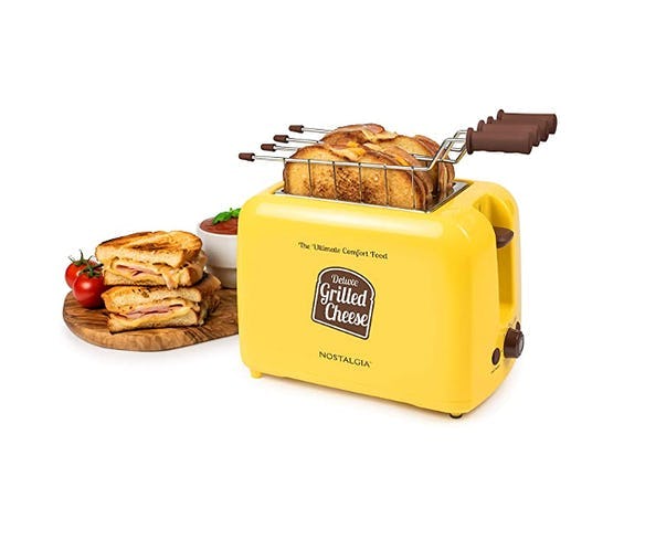 Nostalgia Deluxe Grilled Cheese Sandwich