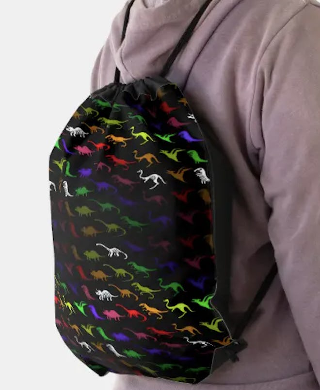 Rainbow Dino Backpack