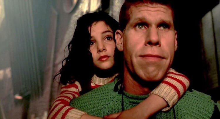 Ron Perlman and Judith Vittet in The City of Lost Children