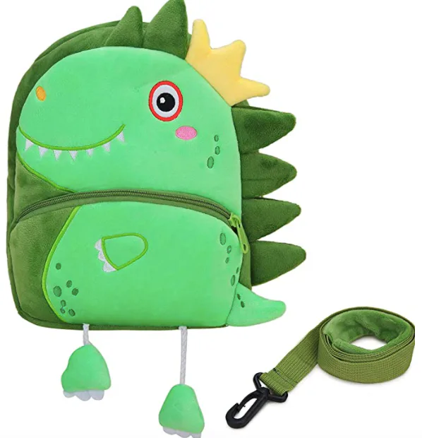 FeelMeStyle Kids Dinosaur Backpack – 3D Cute Animal Design, Toddler Backpack For Boys & Girls, Ages 1-6-1030360