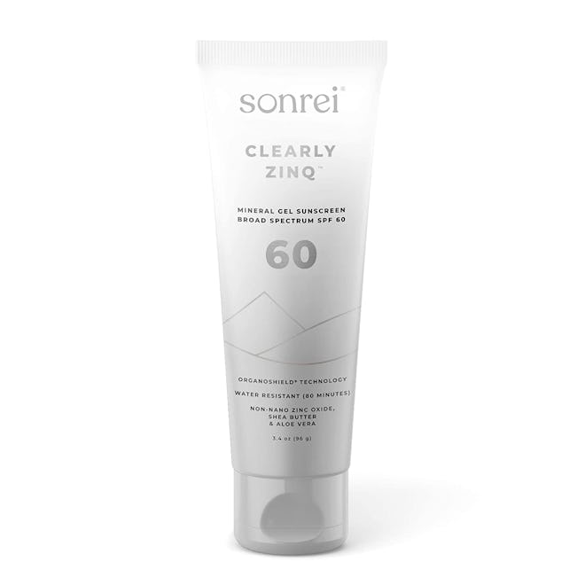Sonrei Clearly Zinq Mineral Face and Body Sunscreen Gel SPF 60