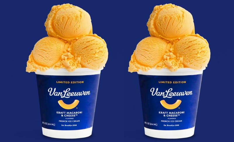 kraft macaroni and cheese ice cream kraft macaroni and cheese ice cream