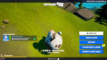 fortnite inflate a bull bounce