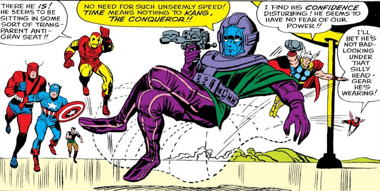 Kang the Conqueror lounging in Avengers #8