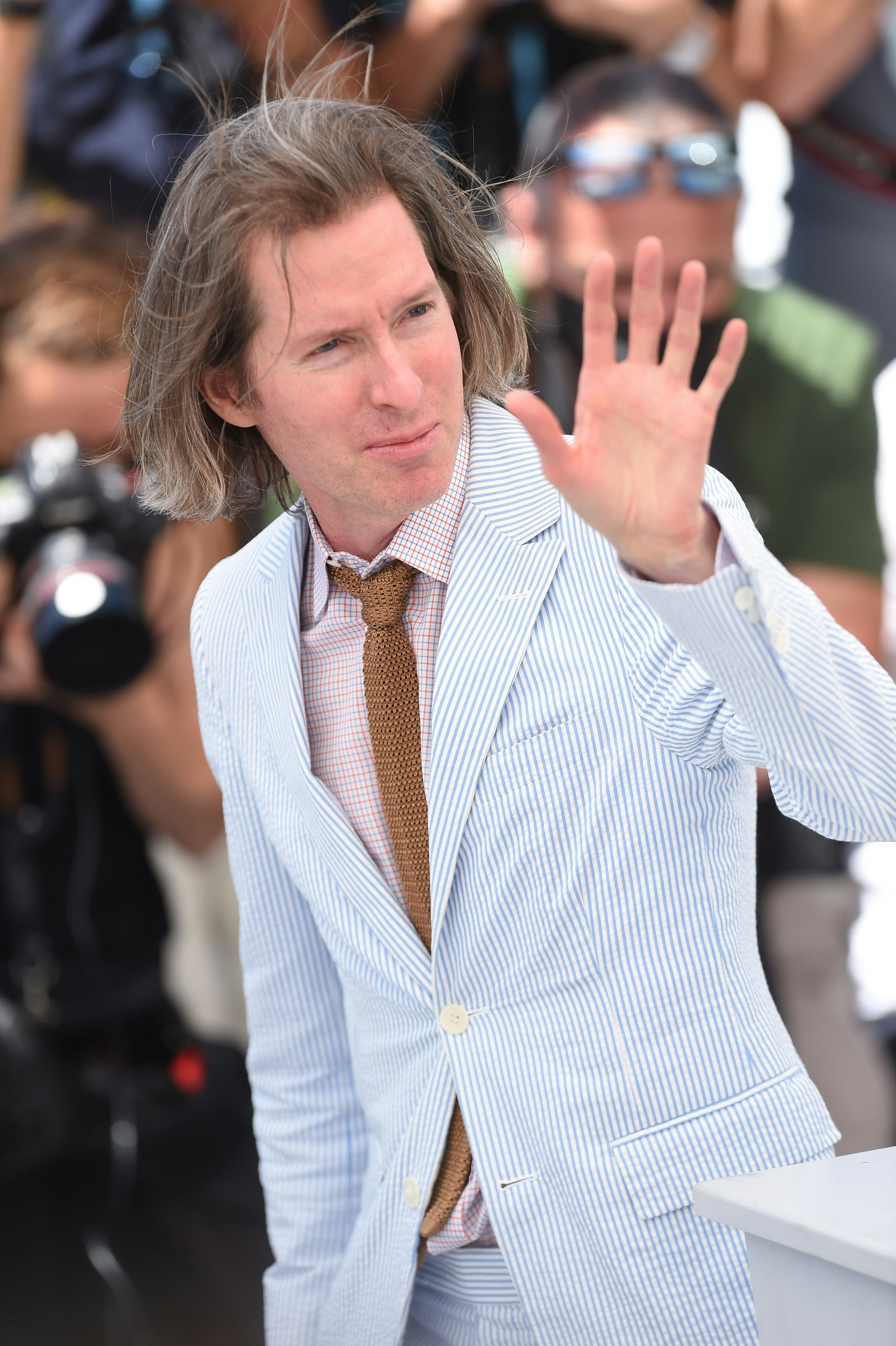 Wes Anderson at Cannes 2021.
