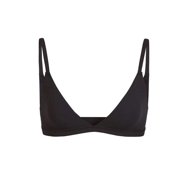 Fits Everybody Triangle Bralette in Onyx