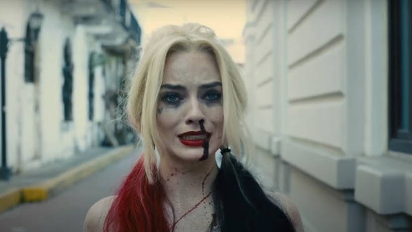 Margot Robbie has a new look in 'The Suicide Squad.' Smashbox Cosmetics is launching a kit in Octobe...