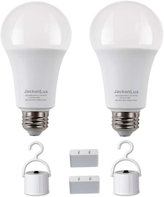 JackonLux Rechargeable LED Bulbs (2-Pack)
