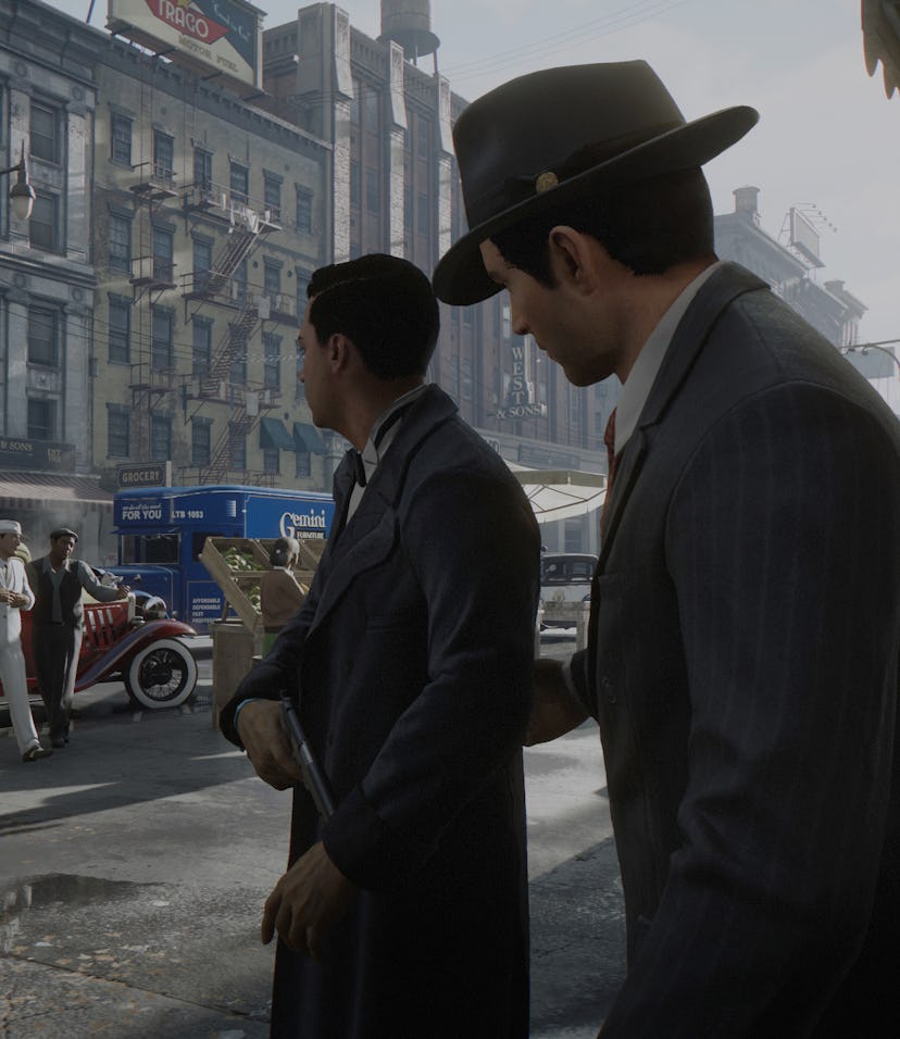 A screenshot from the Mafia Trilogy