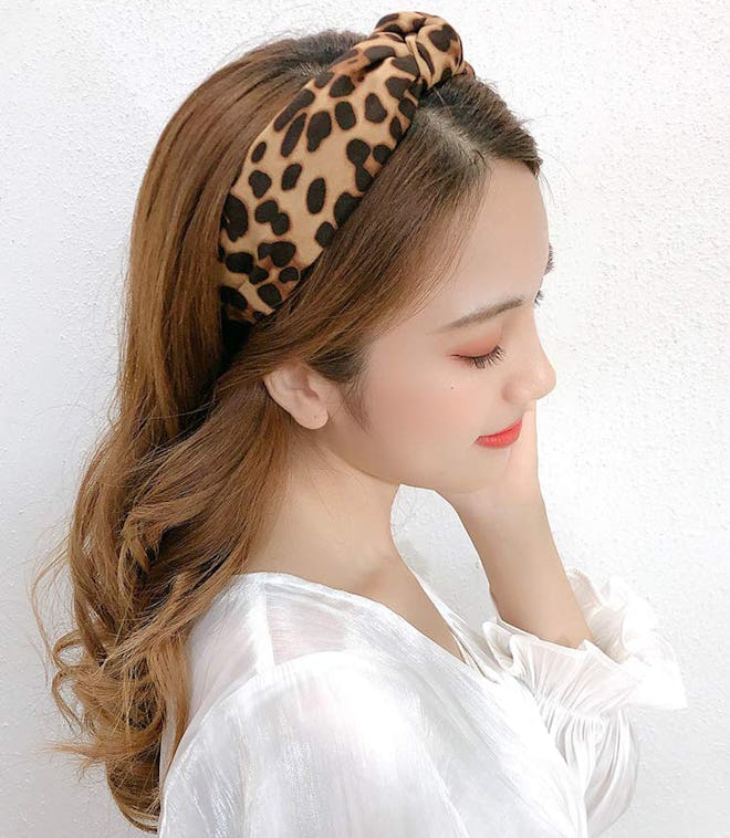 ShiQiao Spl Leopard Print Headband