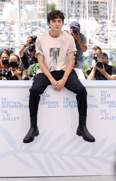 Plaza Indonesia - Timothée Chalamet wearing Louis Vuitton to the