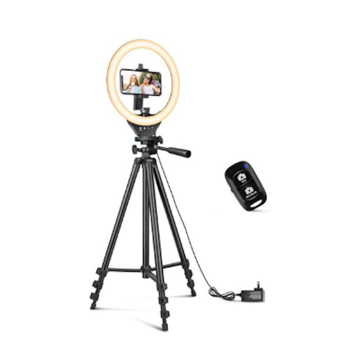 Sensyne LED Ring Light With Extendable Tripod Stand