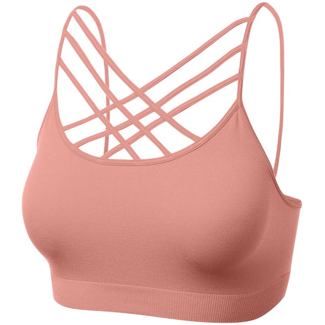 HATOPANTS Criss-Cross Front Bralette