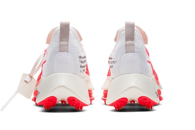 Virgil Abloh's Off-White Nike Air Zoom Tempo NEXT% Pink Glow Shock Drops -  Sneaker News