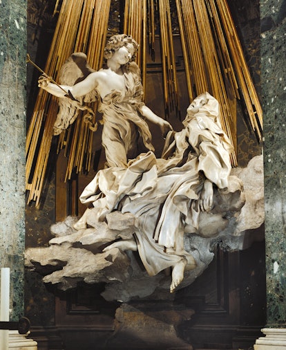 Bernini’s Ecstasy of Saint Teresa is an example of religious ecstasy.