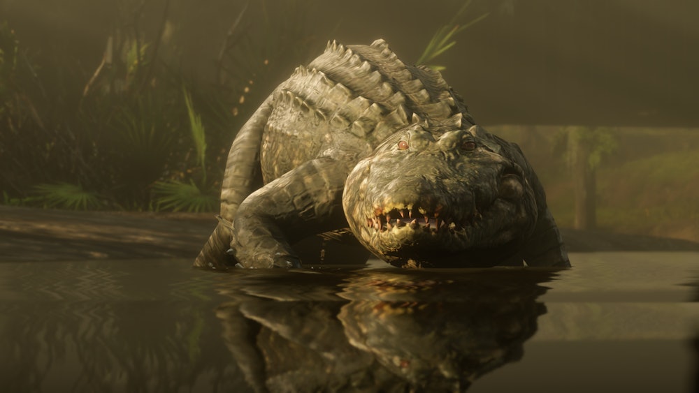Alligator from Red Dead Redemption 2