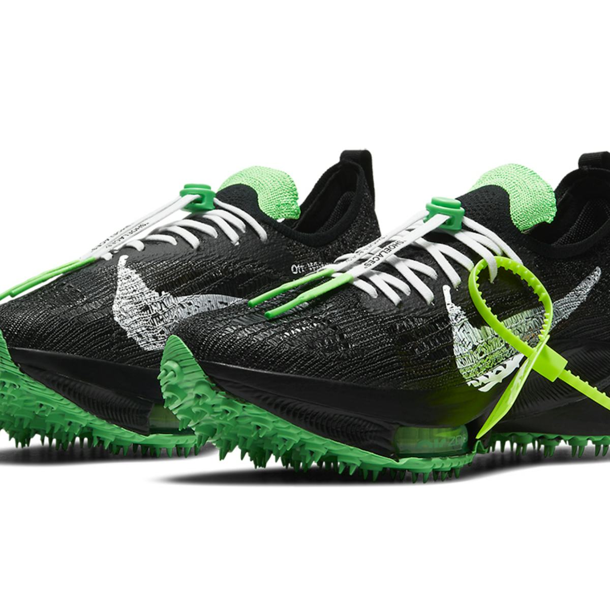 Nike off white spikes discount