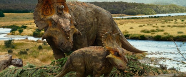 Paleontologists were consulted on the design of the creatures in Walking With Dinosaurs.