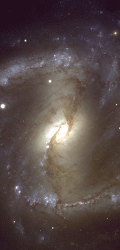 A barred spiral galaxy, NGC 1365