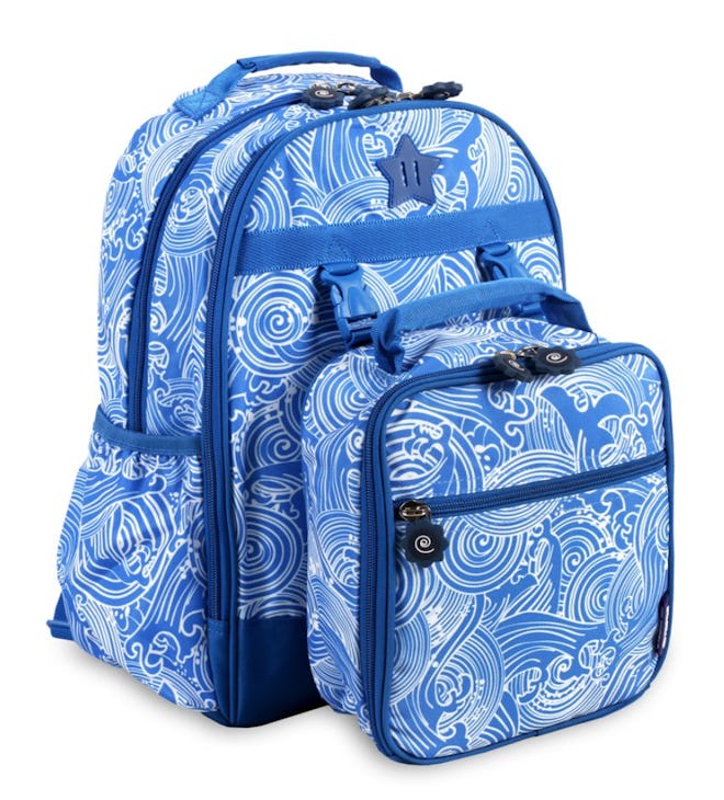 Duet Backpack With Detachable Lunch Bag - Wave