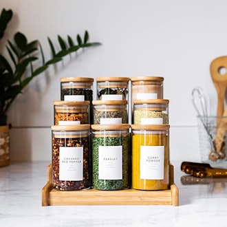 Savvy & Sorted Minimalist Spice Labels