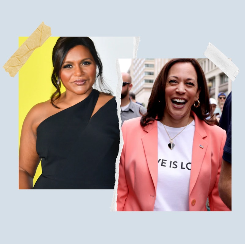 Mindy Kaling and Kamala Harris cooked together. 
