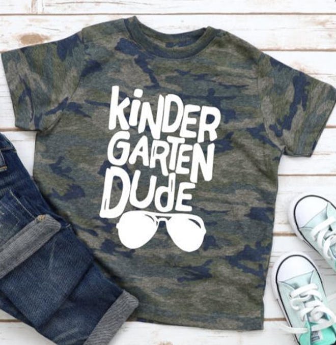 Kindergarten dude t-shirt