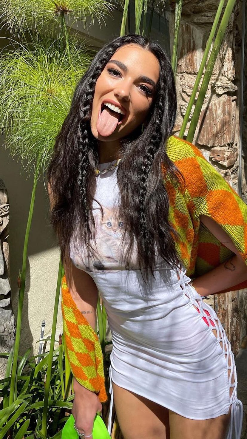 best braided hairstyles dua lipa