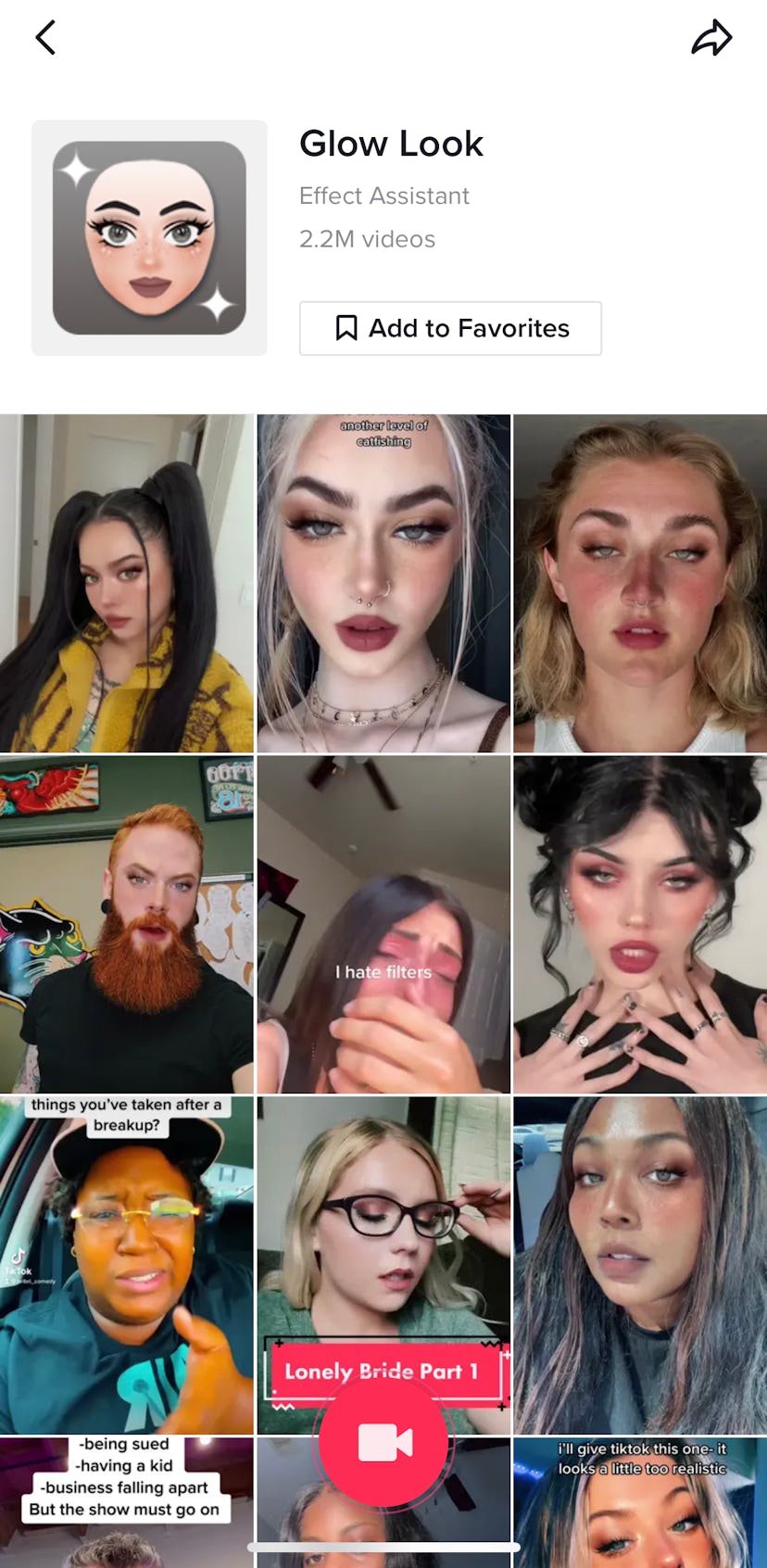 How To Search For Filters On TikTok