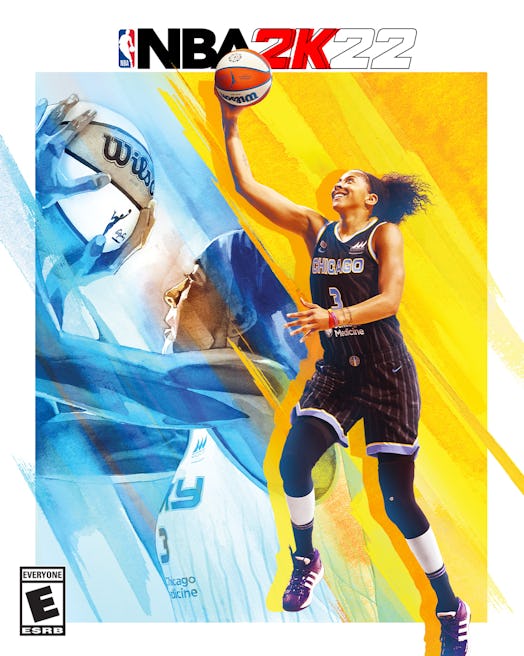 nba 2k22 candace parker cover