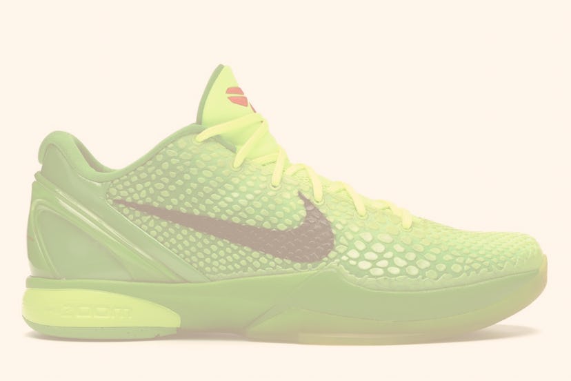 Nike Kobe 6 The Grinch green sneakers
