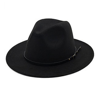 Lisianthus Buckle Fedora Hat