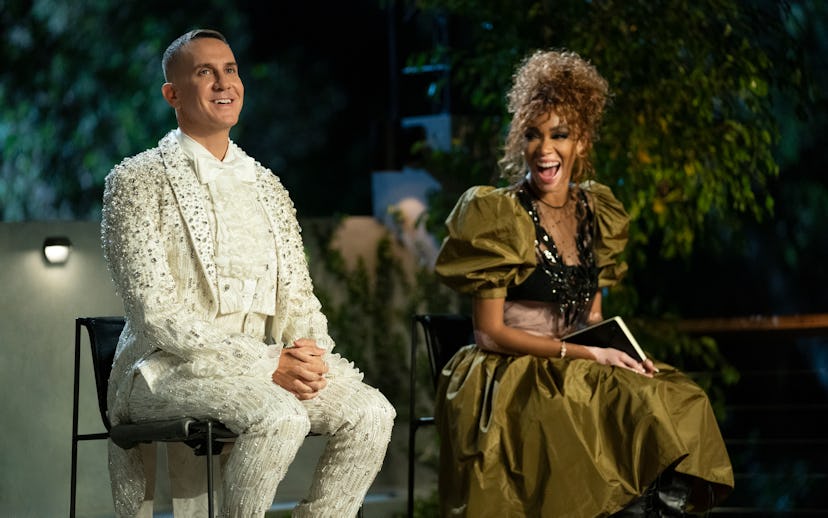 Jeremy Scott and Winnie Harlow, judges on 'Making The Cut.'