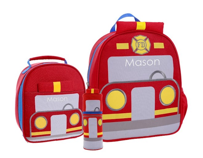 Mackenzie Little Critters Backpack Bundle - Firetruck