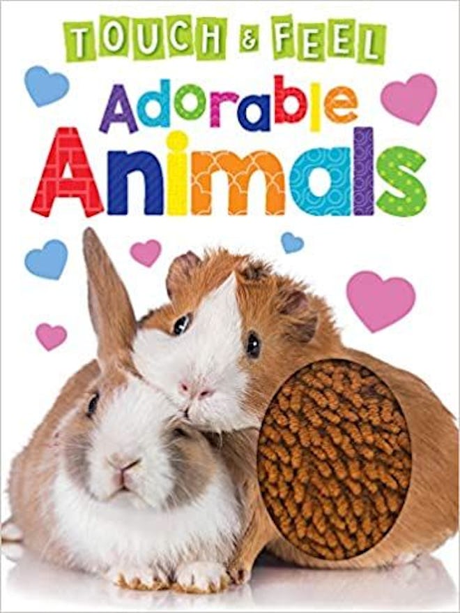Adorable Animals - Touch and Feel Board Book by Little Hippo Books