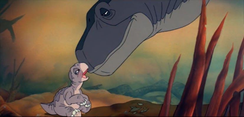Land Before Time was produced by George Lucas and Stephen Spielberg.